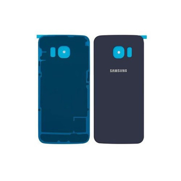 Задняя панель (крышка) для Samsung G925F Galaxy S6 EDGE (Синяя) Оригинал Китай