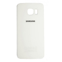 Задняя панель (крышка) для Samsung G925F Galaxy S6 EDGE (Белая) Оригинал Китай