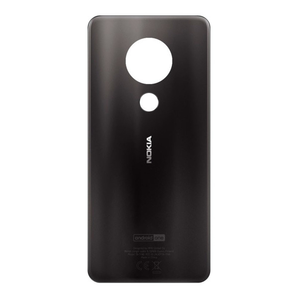 Задня Панель Корпусу (Кришка) для Nokia 7.2 Dual Sim (TA-1196) (Чорна) Оригінал Китай