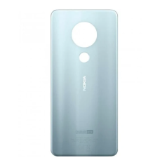 Задня Панель Корпусу (Кришка) для Nokia 7.2 Dual Sim (TA-1196) (Срібна) Оригінал Китай