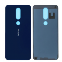 Задня Панель Корпусу (Кришка) для Nokia 8.1 Dual Sim (TA-1119) | X7 (Синя) Оригінал Китай