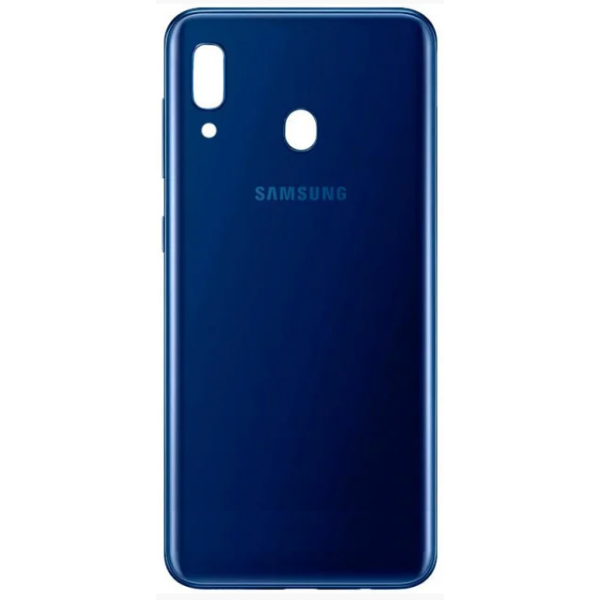 Задня панель корпусу (кришка) для Samsung A202F Galaxy A20e 2019 (Синя) Оригінал Китай