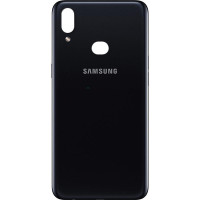 Задня панель корпусу (кришка) для Samsung A107F Galaxy A10s 2019 (Чорна) Оригінал Китай