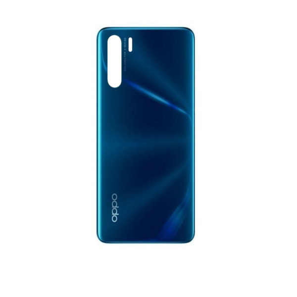 Задня панель корпусу (Кришка) для Oppo A91 (Синя) Оригінал Китай