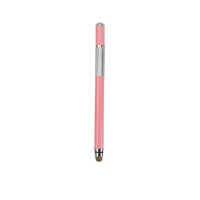 Стилус Jot Pro емкостный двусторонний металлический со вставкой (Розовый)