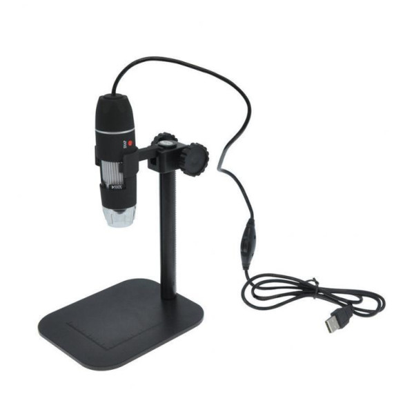 Цифровий мікроскоп MicroView 500x + stand (з регульованою підставкою, оптичне збільшення до 500X)
