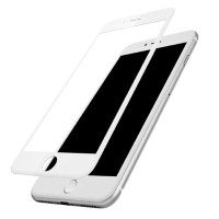Скло захисне для Apple iPhone 7 | 8 | SE (2020) Full Glue (0,3мм, 5D, біле)