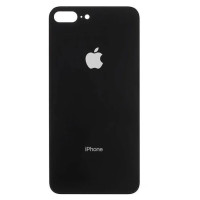 Заднє ско корпусу (Кришка) для Apple iPhone 8 Plus з склом камери (Сірий)