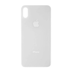 Заднее стекло корпуса для Apple iPhone X (Белое)