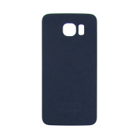 Заднее стекло корпуса для Samsung G920F Galaxy S6 (Темно-синее) Оригинал Китай