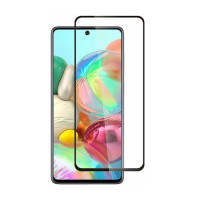 Скло захисне для Samsung A725 | A72 (2021) (0,3мм, 5D, чорне) Full Glue