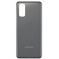 Заднее стекло корпуса для Samsung G980 Galaxy S20 (Серый)