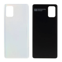 Задняя крышка для Samsung A715 Galaxy A71 (Серебристый)