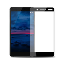 Скло захисне для Nokia 7 (0,3мм, 5D, чорне) Full Glue