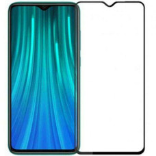 Стекло защитное для Xiaomi Redmi Note 8 (0,3мм, 5D, черное) Full Glue
