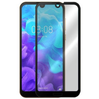 Скло захисне для Huawei Y5 (2019) (0,3мм, 5D, чорне) Full Glue