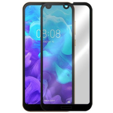 Скло захисне для Huawei Y5 (2019) (0,3мм, 5D, чорне) Full Glue