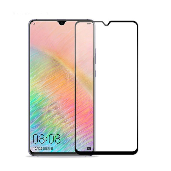 Стекло защитное для Huawei Y7 2019 | Enjoy 9 (0,3мм, 5D, черное) Full Glue