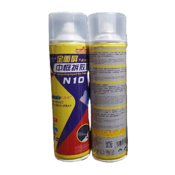 Спрей з розчинником Mechanic N10 для відділення рамок і видалення клею (550 ml)
