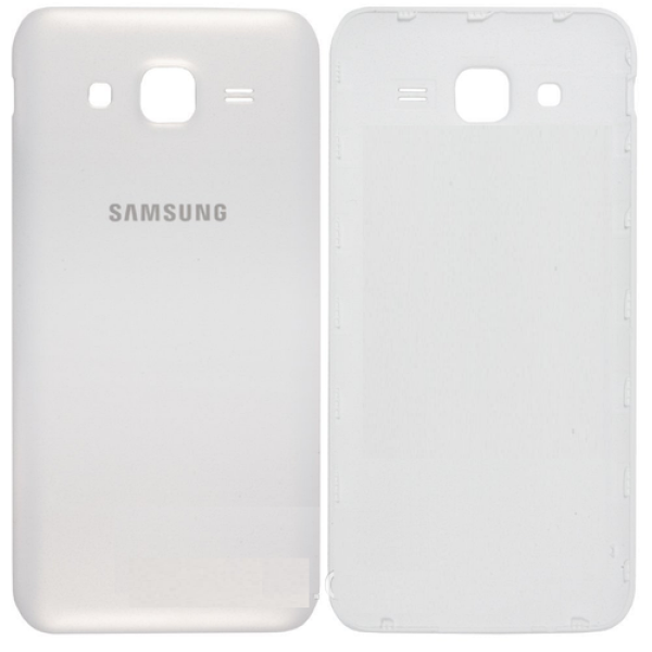 Задня панель корпусу (кришка) для Samsung J500 Galaxy J5 (Якість ААА) (Біла)