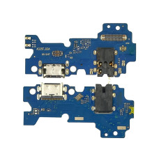 Разъем зарядки (нижняя плата) для Samsung A325 Galaxy A32 (2021) 4G на плате с микрофоном и компонентами