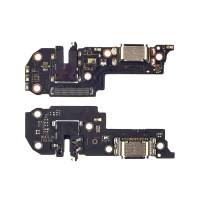 Нижняя плата для Oppo A72 (5G) с разъемом зарядки, микрофоном и компонентами