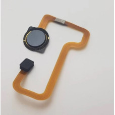 Шлейф (flat cable) для Xiaomi Redmi Note 8t со сканером отпечатка пальца (Черный)