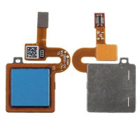 Шлейф (Flat cable) Xiaomi Redmi 5 Plus зі сканером відбитка пальця (Блакитний)