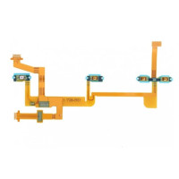 Шлейф (Flat cable) Sony H8314 Xperia XZ2 Compact | H8324 з кнопкою включення, з кнопками регулювання гучності
