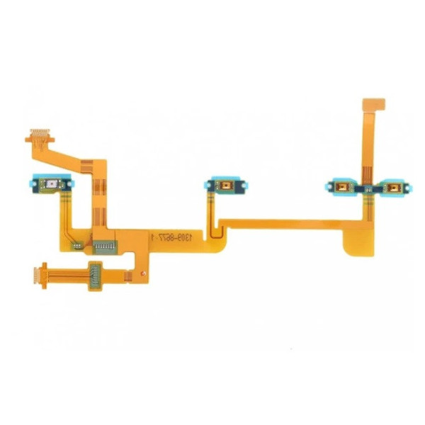 Шлейф (Flat cable) Sony H8314 Xperia XZ2 Compact | H8324 з кнопкою включення, з кнопками регулювання гучності