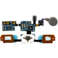 Шлейф (Flat cable) Samsung i9000 Galaxy S | i9001 с кнопкой меню (Home), микрофоном, вибро