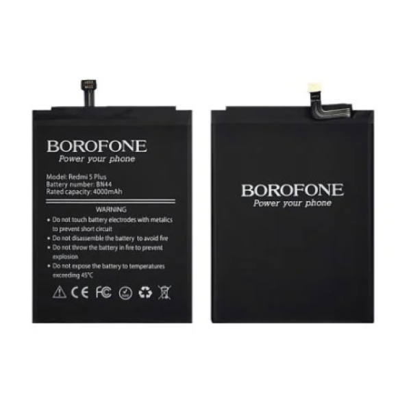 Аккумулятор АКБ Borofone Xiaomi BN44 для Xiaomi RedMi 5 Plus (Li-Pol 3.85 V 4000mAh)