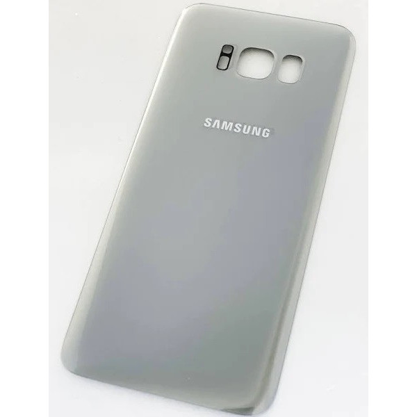 Задня панель (кришка) для Samsung G955 Galaxy S8 Plus (Срібний)