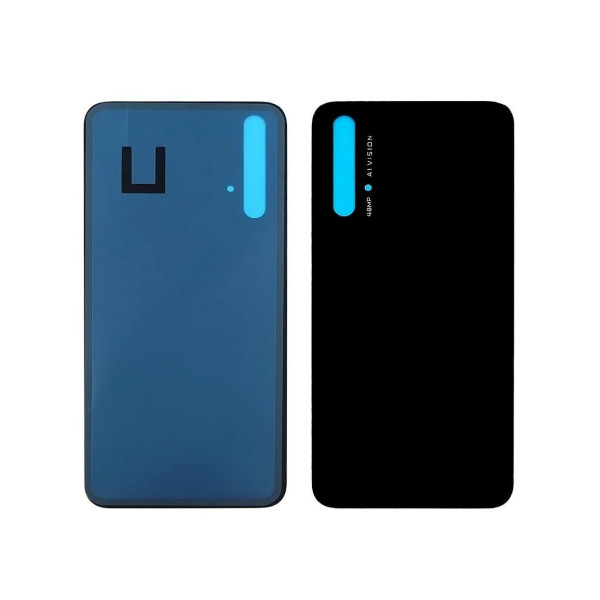 Заднее стекло корпуса Huawei Honor 20 (2019) Midnight Black (Черный)