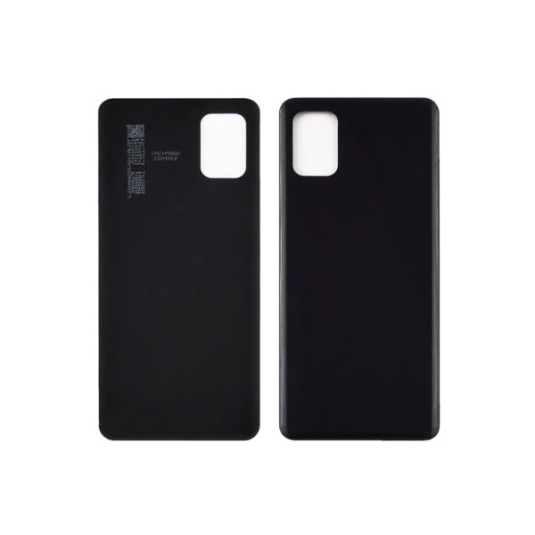 Задня панель корпусу для Samsung A515 Galaxy A51 (2019) (Чорний) Prism Crush Black