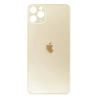 Заднє скло корпусу зі склом камери для Apple iPhone 11 Pro Max (Золотистий)
