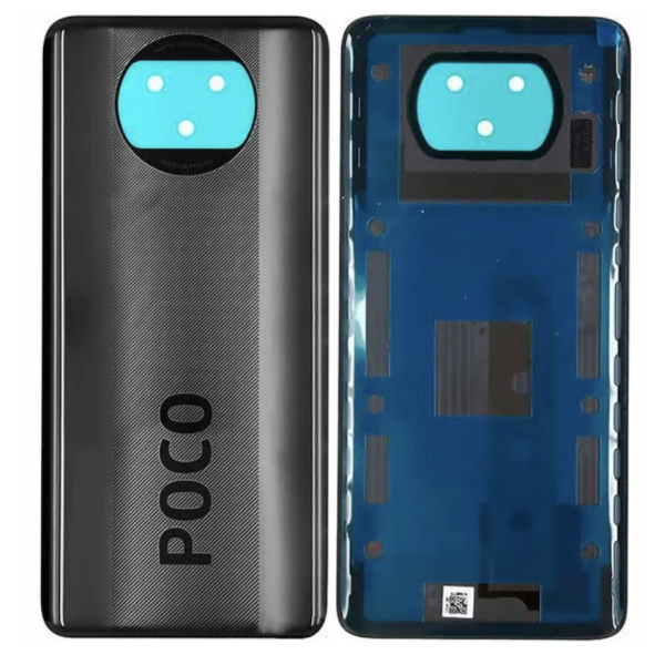 Задняя крышка для Xiaomi Poco X3 | X3 (NFS) (Серый) Shadow Gray