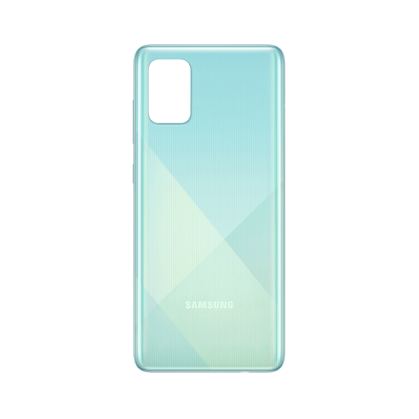 Задня панель корпусу для Samsung A715 Galaxy A71 (2020) (Блакитний) Prism Crush Blue