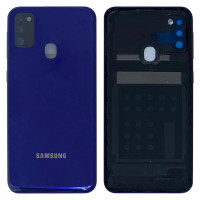 Задня панель корпусу для Samsung M215 Galaxy M21 (2020) (Синій)