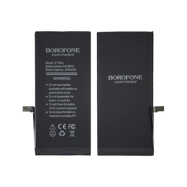 Аккумулятор (АКБ) Borofone для Apple iPhone 7 Plus, усиленный (3440 mAh)