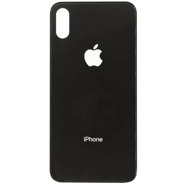 Заднее стекло корпуса для Apple iPhone Xs (Серое) НС