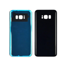 Задняя панель (крышка) для Samsung G955 Galaxy S8 Plus (Черная) Оригинал Китай