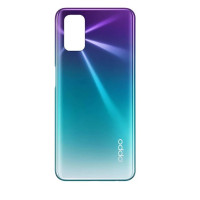 Задня Панель Корпусу (Кришка) для Oppo A72 (Фіолетово-блакитна) Aurora Purple Оригінал Китай
