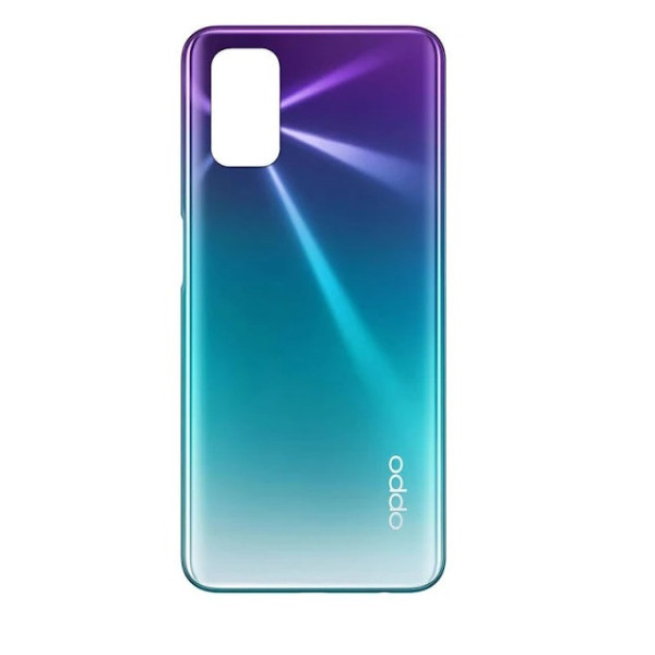 Задня Панель Корпусу (Кришка) для Oppo A72 (Фіолетово-блакитна) Aurora Purple Оригінал Китай