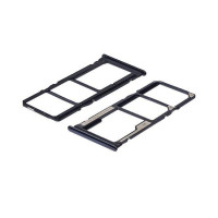 Сим-карт Холдер (sim card holder) для Xiaomi Redmi Note 10 Pro (Темно-серый) Onyx Gray