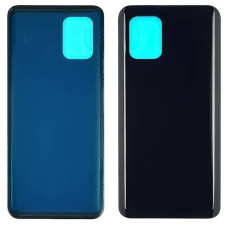 Заднее стекло корпуса (Крышка) для Xiaomi Mi10 Lite (Черное)