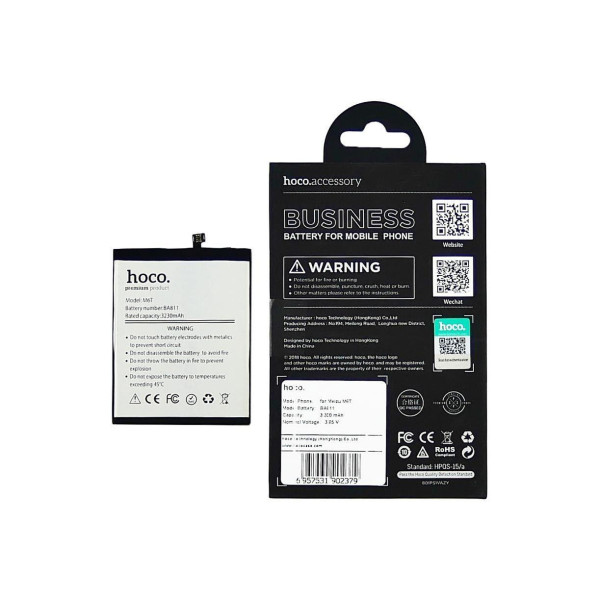 Акумулятор (АКБ) Hoco BA811 для Meizu M6T (Li-Pol 3.85V 3230mAh) Оригінал