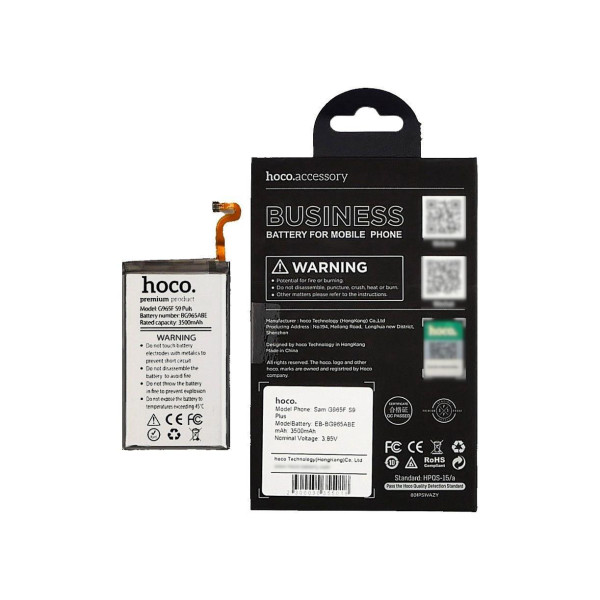 Акумулятор Hoco EB-BG965ABE для Samsung G965F S9 Plus (3.85V 3500 mAh) Оригінал