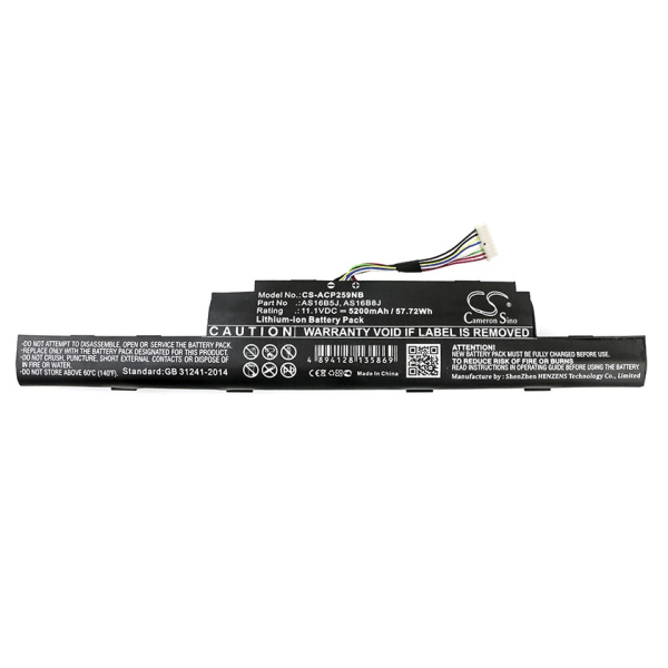 Акумуляторна батарея Acer AS16B8J AS16B5J 3INR19 | 66-2 Aspire F15 F5-573G