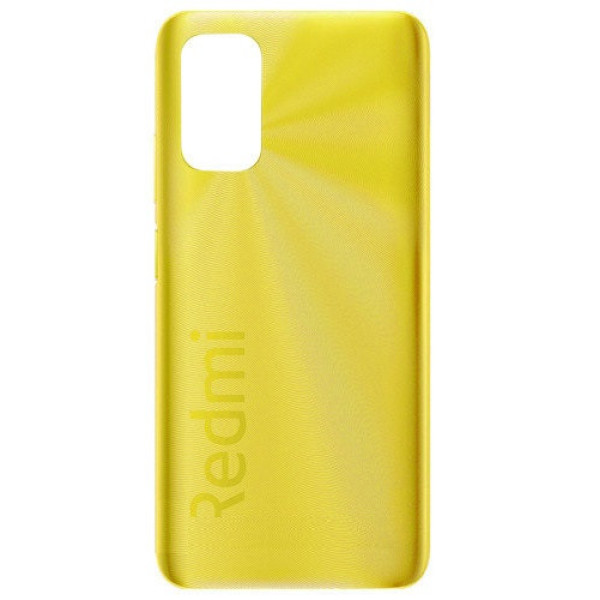 Задняя панель (крышка) для Xiaomi Redmi 9T (Желтая) Оригинал Китай